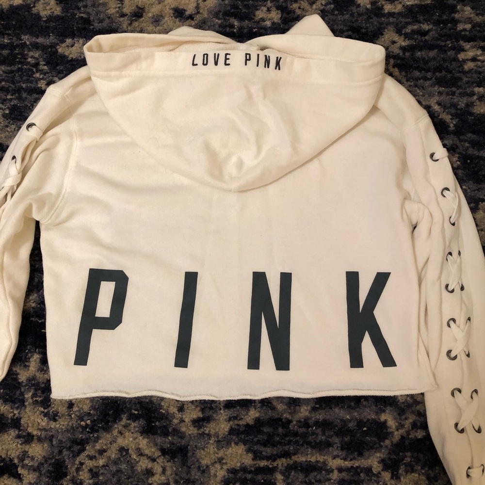 Pink Victoria’s Secret Hooded Sweatshirt